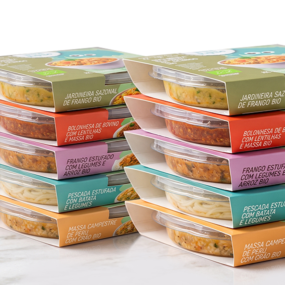 Pack Poupança! 10 Pratos Completos Bio + 2 OFERTAS