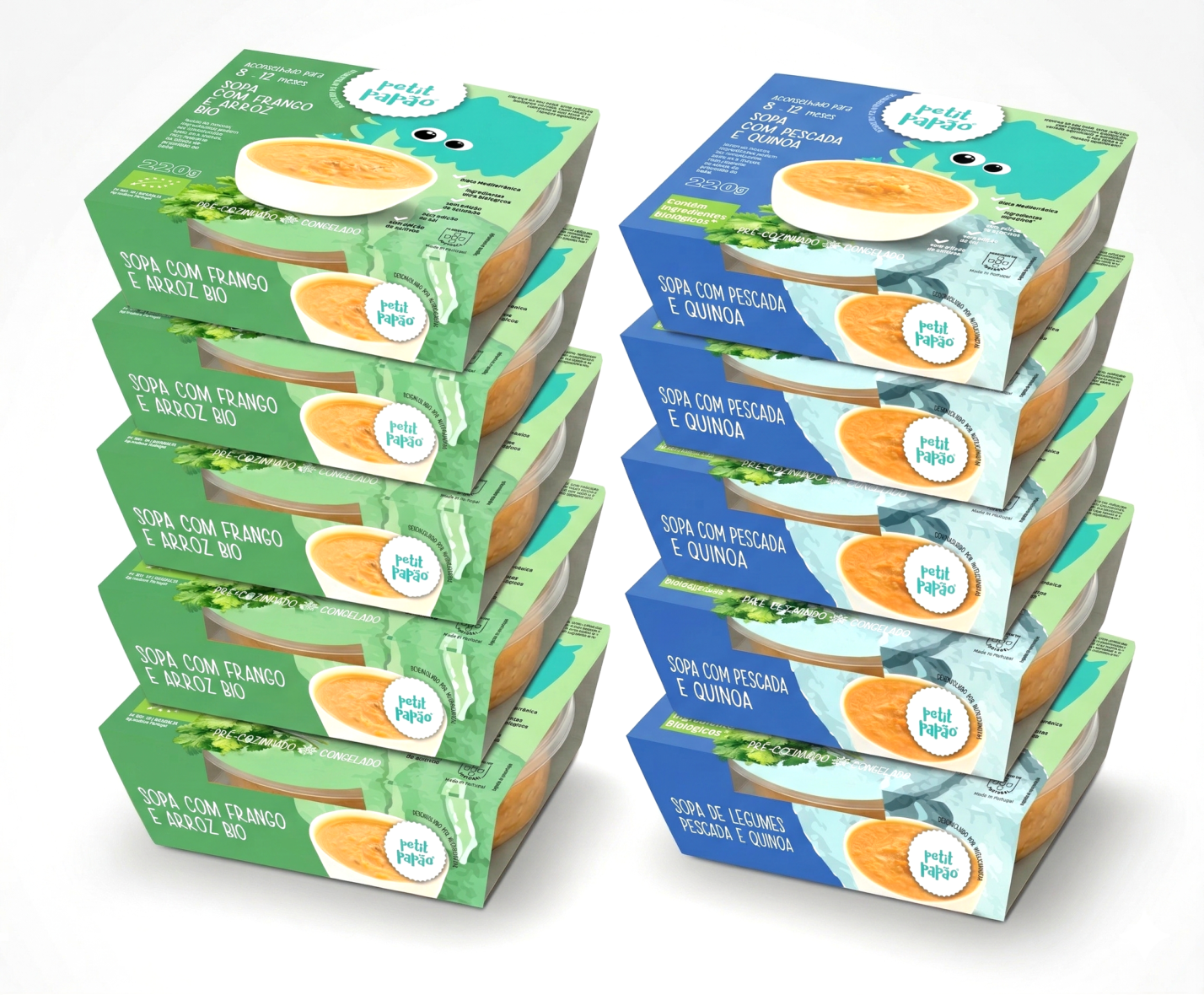 Pack Poupança! 10 Sopas completas Bio